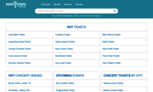 Austin.eventticketscenter.com thumbnail