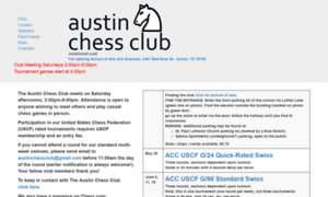 Austinchessclub.com thumbnail