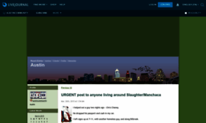 Austincommunity.livejournal.com thumbnail