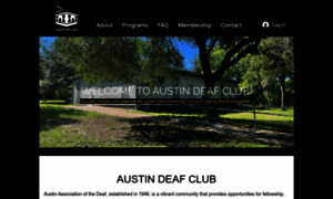 Austindeafclub.org thumbnail