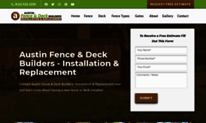 Austinfenceanddeck.com thumbnail