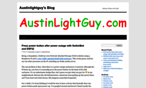 Austinlightguy.wordpress.com thumbnail