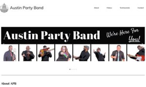 Austinpartyband.com thumbnail