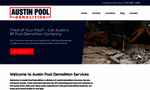 Austinpooldemolition.com thumbnail