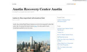 Austinrecoverycenteraustin.com thumbnail