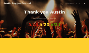 Austinreggaefest.com thumbnail