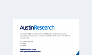 Austinresearch.co.uk thumbnail