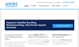 Austinsroofingandwaterproofing.com thumbnail