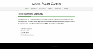 Austinvaluecapital.com thumbnail