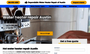 Austinwaterheaterrepair.com thumbnail