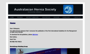 Australasianherniasociety.org thumbnail