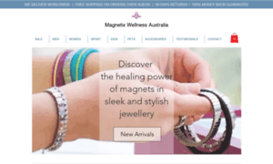 Australia-magnetic-bracelets.com thumbnail