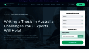 Australia.thesiswritingservice.com thumbnail