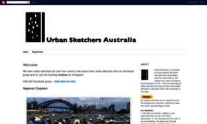 Australia.urbansketchers.org thumbnail