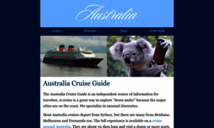 Australiacruiseguide.com thumbnail