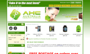 Australiahealthychoice.com.au thumbnail