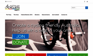 Australian-cyclists-party.org.au thumbnail