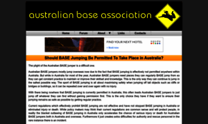 Australianbaseassociation.com thumbnail