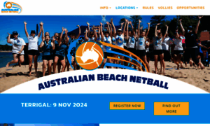 Australianbeachnetball.com.au thumbnail