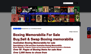 Australianboxingmemorabilia.com thumbnail