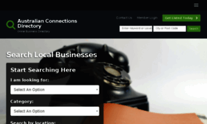 Australianconnectionsdirectory.business thumbnail