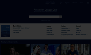 Australiancriticalcare.com thumbnail