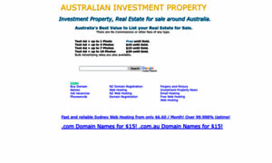 Australianinvestmentproperty.com thumbnail