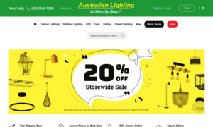 Australianlightingandfans.com.au thumbnail