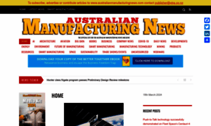 Australianmanufacturingnews.com thumbnail