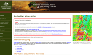 Australianminesatlas.gov.au thumbnail