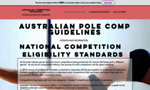 Australianpolecompguidelines.com thumbnail