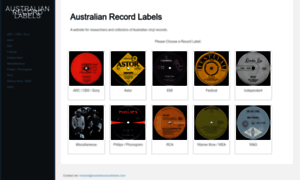 Australianrecordlabels.com thumbnail