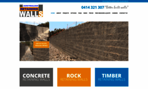 Australianretainingwalls.com.au thumbnail