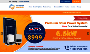 Australiansolarmart.com.au thumbnail