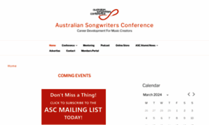 Australiansongwritersconference.com thumbnail