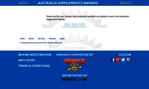 Australiansupplementawards.com.au thumbnail