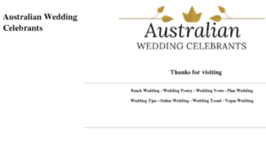 Australianweddingcelebrants.com.au thumbnail