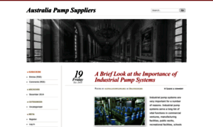 Australiapumpsuppliers.wordpress.com thumbnail