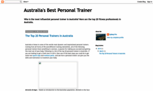 Australias-best-personal-trainer.blogspot.com thumbnail