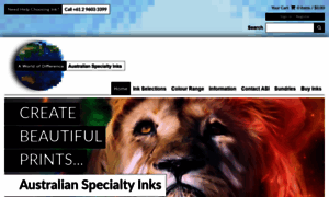 Austspecialtyinks.com.au thumbnail