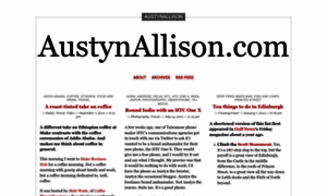 Austynallison.wordpress.com thumbnail