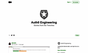 Auth0.engineering thumbnail