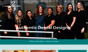 Authenticdentaldesigns.com thumbnail