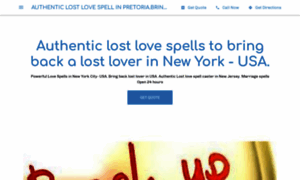 Authenticlostlovespellcasterintexastobringbacklostlovein24hrs.com thumbnail