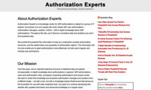 Authorizationexperts.com thumbnail