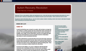 Autismrecoveryrevolution.blogspot.com thumbnail