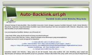 Auto-backlink.url.ph thumbnail