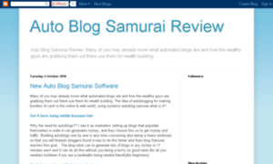 Auto-blog-samurai-software-review.blogspot.com thumbnail