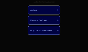 Auto-dictionary.com thumbnail