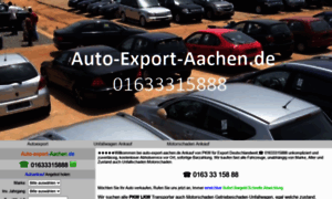 Auto-export-aachen.de thumbnail